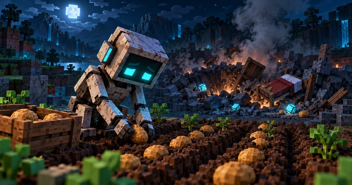 ChatGPT grał w Minecrafta. Po porażce poszedł sadzić ziemniaki