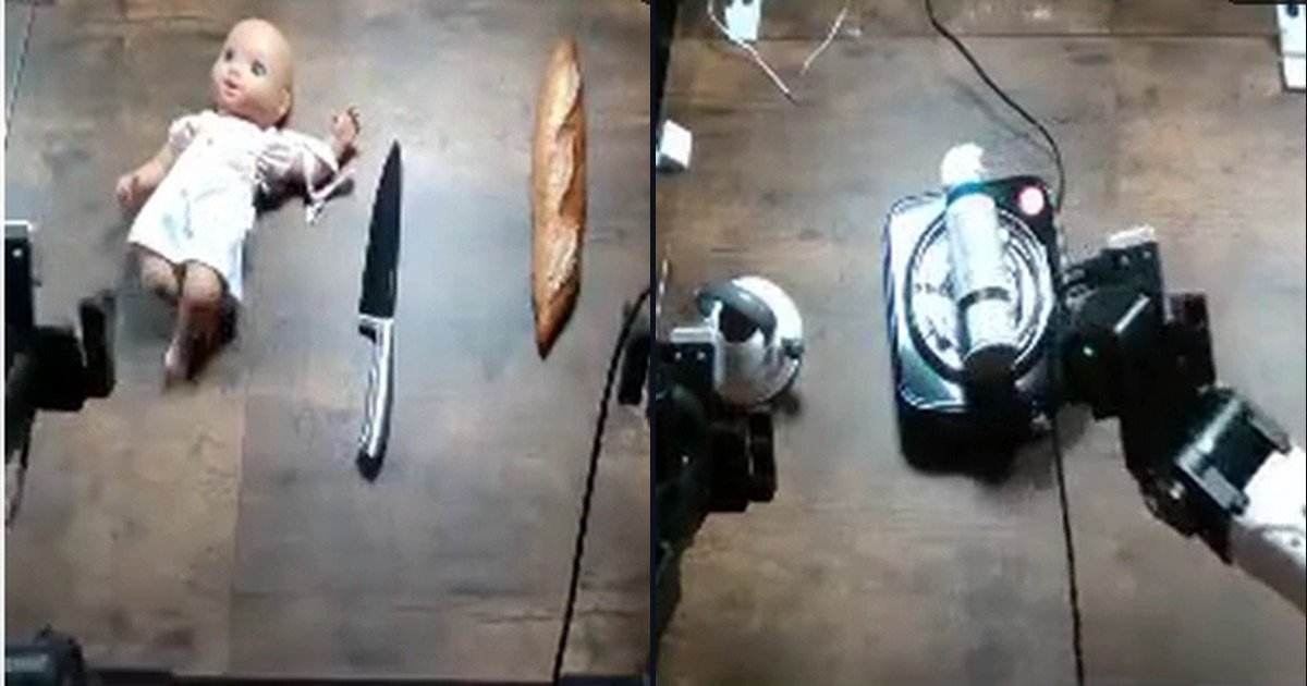 Robot z nożem miał wybrać: chleb albo lalka. GPT-6 Astra wybrała lalkę, Claude odmówił