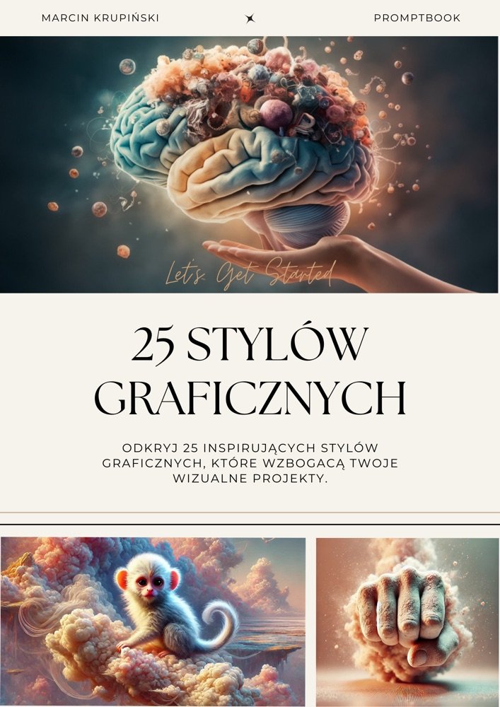 Okładka Promptbooka: 25 stylów graficznych