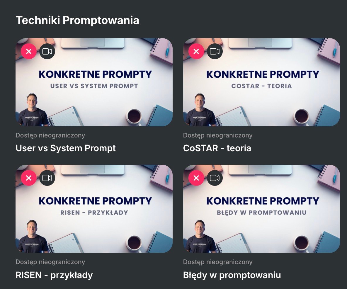 Moduł Techniki Promptowania - CO-STAR, RISEN i więcej